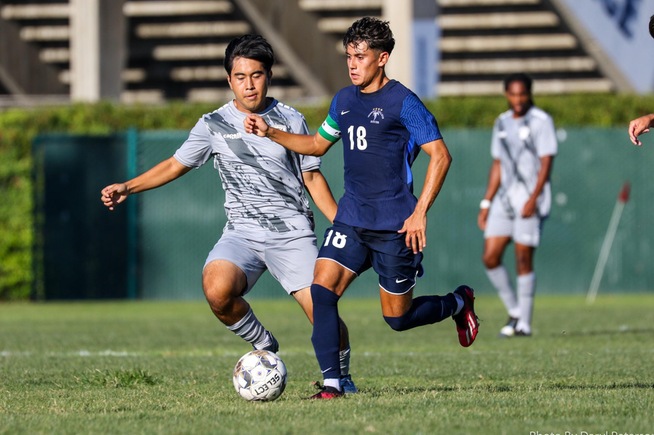 Kevin Meza had four of the team's shots against Norco College