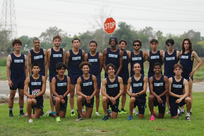 Falcons men's cross country team comes in seventh place at the SoCal Preview Meet