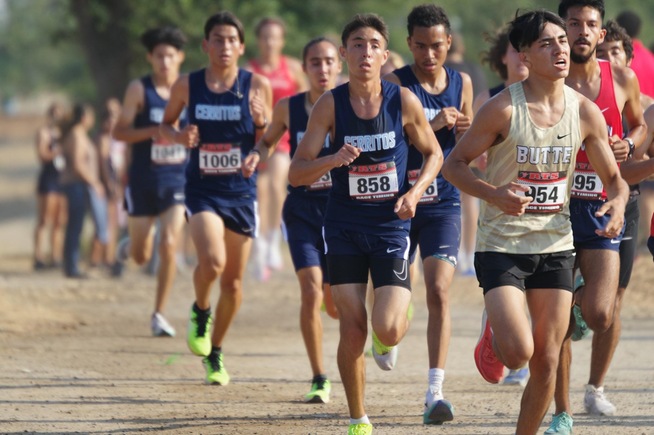 Tyler Villanueva (858) helped lead the Falcons to a 10th place finish in Fresno