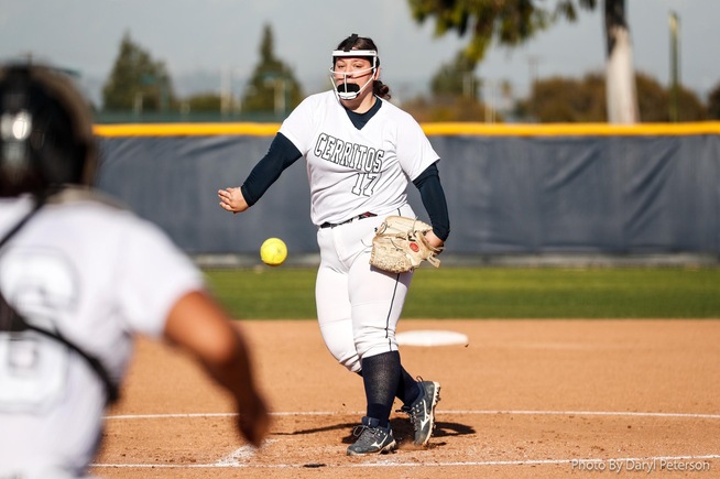 Courtney Callison tossed 4 2/3 innings in relief against Cypress