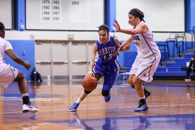 Verenice Gomez scored a team-high 13 points in the Falcons loss to El Camino.