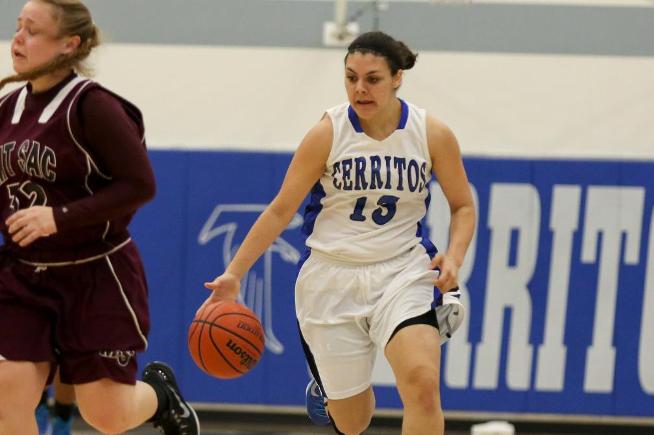 File Photo: Sydney Lopez came off the bench to score 11 points in the Falcons win over ECC Compton Center