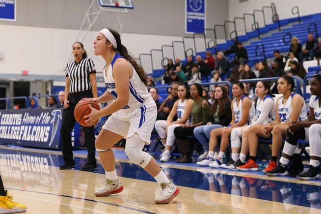 File Photo: Sarah Hernandez scored 23 points for the Falcons