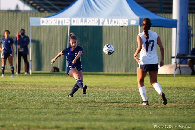 File Photo: Jaque Adame and the Falcons dropped a 2-0 decision to LB City