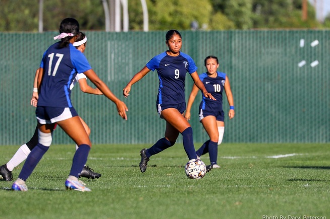 File Photo: Giselle Ramirez (9) had two of the team's shots on goal