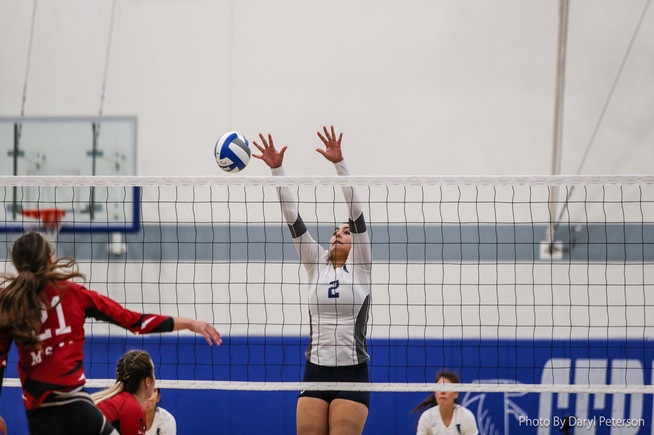 File Photo: Kaydence Portillo led the Falcons in kills on the day