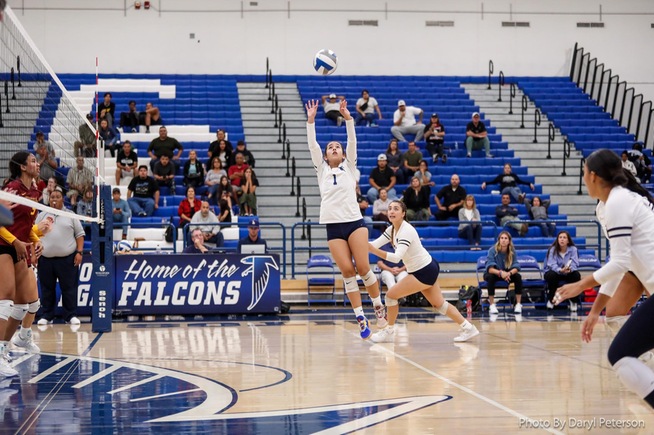 File Photo: Leeya Rubio posted 31 assists and added four kills in the Falcons win