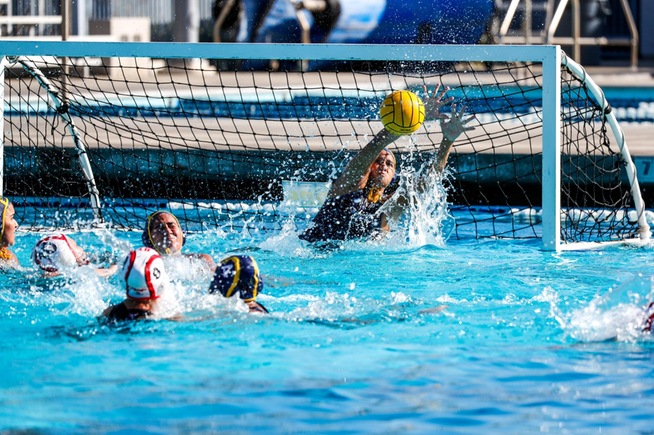 April Nuno came up with some big saves for the Falcons against Long Beach City