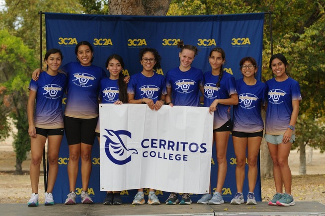 Cerritos women's cross country places ninth at the state championships